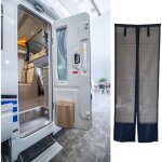 Rideaux ext�rieurs pour camping - car - moustiquaires - stores enrouleurs pour la porte lat�rale du camping ...