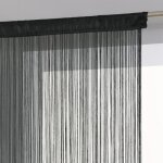 Rideau fil 90 x 200 cm atmosph�ra - noir