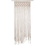 Rideau fil en macram� �t� 90x200 cm