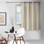 Rideau occultant � ?illets chin�a 135 x 180 cm - lin (petite hauteur)
