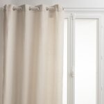Rideau jacquard tanis lin 140x260 atmosphera