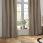 Rideau wild beige 140x260cm - atmosphera cr�ateur dint�rieur
