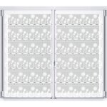 Rideau modulable au mètre - pissenlit - blanc Rideau modulable au mètre - pissenlit - blanc