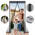 Rideau moustiquaire magnétique anti insecte mouche moustique rideau pour porte dentrée intérieur - patio ... Rideau moustiquaire magnétique anti insecte mouche moustique rideau pour porte dentrée intérieur - patio ...