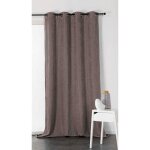 Rideau alaska isolant et 100 % occultant taupe 140x260 cm Rideau alaska isolant et 100 % occultant taupe 140x260 cm
