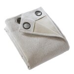 Rideau occultant - bjorn - beige - 140 x 180 cm - doublure polaire - isolant thermique Rideau occultant - bjorn - beige - 140 x 180 cm - doublure polaire - isolant thermique