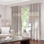 Rideau occultant blanc - thermique insonorisation - 80x240cm x 2pcs