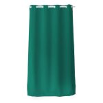 Rideau occultant - enjoy home - obskur - vert fonc� - 140 x 240 cm - 8 ?illets m�tal