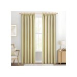 Rideaux occultants - mrtrees - 225�140 cm (lot de 2) - beige biscotti - polyester 220 g / m� - occultation ...