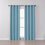 Rideau occultant une piece thermique  oeillet dcoration de fentre pour salon et chambre 140 x 225 ...