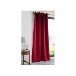 Rideau occultant uni 210gr / m2 rouge 135x180 cm Rideau occultant uni 210gr / m2 rouge 135x180 cm