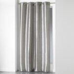 Rideau - shana - perle - 140x240 cm - ?illets inox - effet soie sauvage Rideau - shana - perle - 140x240 cm - ?illets inox - effet soie sauvage