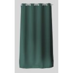 Rideau - chaby - 140x240 cm - 100% polyester - vert fonc� - ?illets ronds