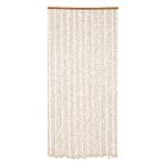 Rideau de perles en bambou - rideau de porte avec 52 brins - rideau de perles en bois r�tro - rideau ...