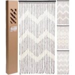 Rideau de porte - 1. 80m - 90cm - naturelle - uni Rideau de porte - 1. 80m - 90cm - naturelle - uni