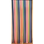 Rideau de porte lanires plastique multicolore