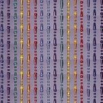 Rideau de porte olivia - morel - 90x200 cm - arc ciel translucide