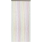 Rideau de porte en perles de bois color