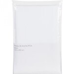Rideau pvc blanc - sans anneaux - 120 x 200 cm