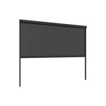 Rideau r�tractable pour pergola bioclimatique - l300 cm x h234cm - anthracite - cosma