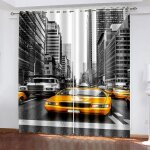 Rideaux thermiques new york rideau isolant thermique rideaux 60x120cm[714]