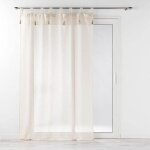 Rideau voilage � passants dalia 140x240cm lin