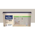 Ripolin peinture couleur satin ultra couvrante pour cuisine chambre salon salle entre couloir - gris ...