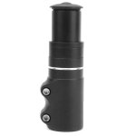 Riser de potence de vlo rallonge de guidon noir flexible texture mate