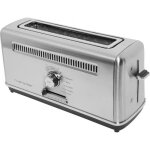 Grille - pain - riviera et bar - qgp660 - fente extra - longue 26 cm - 1010 w - 7 niveaux de dorage