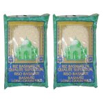 Riz long basmati de qualit suprieure - marque pigino - sac de 5kg 2 sacs de 5kg