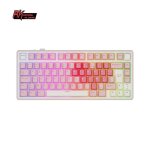 Rk royal kludge clavier 75% sans fil m�canique gamerbt / 2. 4g / usb - c hot - swap clavier rgbpbt keycapsswit ...