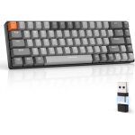 Rk68 clavier gamer sans fil clavier mecanique gaming 60% apex pro mini double mode bluetooth 5. 0 / 2. ...