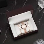 Montre femme + bracelet femme montre femme fille ados - rmega - acier - or rose - quartz - etanche 50m ... Montre femme + bracelet femme montre femme fille ados - rmega - acier - or rose - quartz - etanche 50m ...