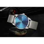 Rmega montre homme mode sport �tanche analogique montres avec acier inoxydable affaires montre bracelet ...