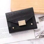 Portefeuille femme rmega cuir - grande capacit - noir