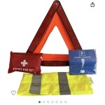Rmy pack de sécurité tout en 1 gilet de jaune triangle de signalisation trousse de premiers secours disque ... Rmy pack de sécurité tout en 1 gilet de jaune triangle de signalisation trousse de premiers secours disque ...