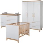Roba chambre bébé complète caro - lit 70x140 + commode à langer + armoire (i) Roba chambre bébé complète caro - lit 70x140 + commode à langer + armoire (i)