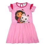 Robe enfant gabby disney rose - - rose