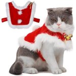 Robe noel chatnouveau deguisement de noel chat - taille ajustable - cadeau de nol spcial pour les chats ...
