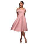 Robe portefeuille asym�trique femme goddiva midi