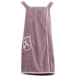 Robe serviette de bain - noname - velours de corail - 80x135cm - violet - Élégance chic Robe serviette de bain - noname - velours de corail - 80x135cm - violet - Élégance chic