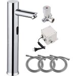 Robinet automatique � capteur - mhy� - sans contact - aliment� par batterie - acier inoxydable - �conomie ...