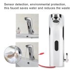 Robinet automatique infrarouge eau chaude et froide mitigeur robinet de lavabo