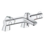 Robinet bain thermostatique grohe grohtherm 800 avec colonnettes