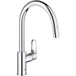 Robinet de cuisine - chromé - bec haut en c - mousseur extractible - rotation 360° - limiteur de débit ... Robinet de cuisine - chromé - bec haut en c - mousseur extractible - rotation 360° - limiteur de débit ...