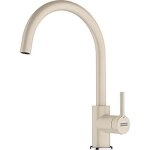 Robinet de cuisine - franke - lina xl - beige - bec fixe - rotation 360