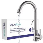 Robinet de cuisine avec raccord pour filtre � eau mitigeur d�vier rotatif 360 degr� en acier inoxydable ...