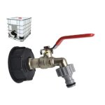 Robinet cuve 1000l robinet recuperateur eau de pluieadaptateur de réservoir deau ibc 1 / 2 double robinet ... Robinet cuve 1000l robinet recuperateur eau de pluieadaptateur de réservoir deau ibc 1 / 2 double robinet ...