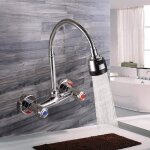Robinet dvier cuisine mitigeur mural de douche salle bain en laiton