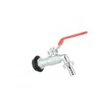 Robinet laiton chrom� 15 mm pour collecteur r�cup�rateur eau pluie